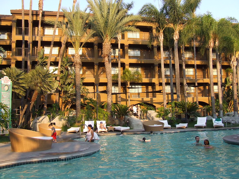 One of the many hotels near Honda Center