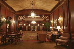 Interior of a hotel near TD Garden (Omni Parker House Hotel)